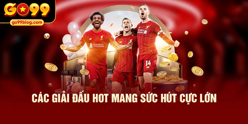 Các giải đấu hot mang sức hút cực lớn